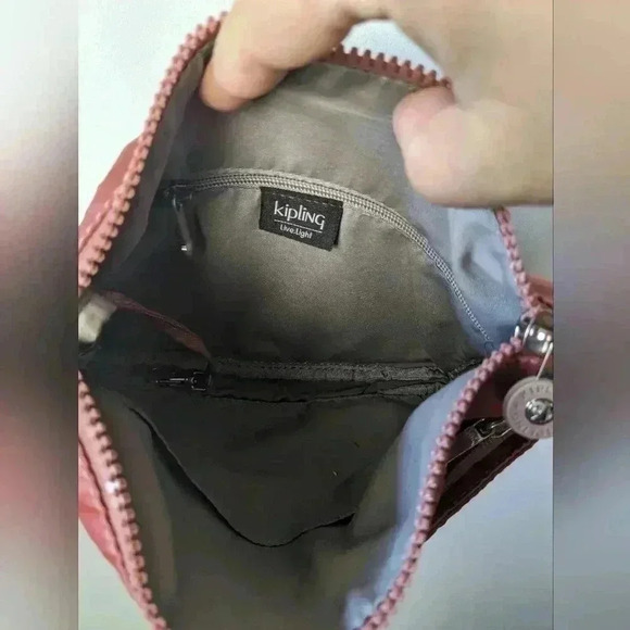 KIPLING Pink crossbody small bag Perfect size to travel, 4 pockets - Picture 2 of 10